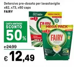 Fairy - Detersivo Pre-Dosato Per Lavastoviglie Fairy - Detersivo Pre-Dosato Per Lavastoviglie