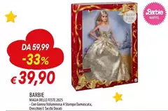 Barbie - Magia Delle Feste 2025 Barbie - Magia Delle Feste 2025