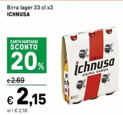 Ichnusa - Birra Lager