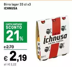 Ichnusa - Birra Lager