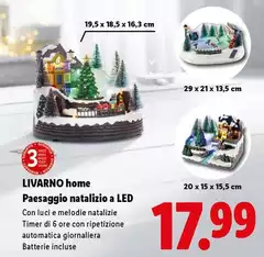 Livarno Home - Paesaggio Natalizio A Led Livarno Home - Paesaggio Natalizio A Led
