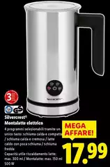 Silvercrest - Montalatte Elettrico Silvercrest - Montalatte Elettrico