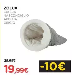 Zolux - Cuccia Nascondiglio Abelha Grigio Zolux - Cuccia Nascondiglio Abelha Grigio