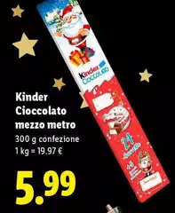 Kinder - Cioccolato Mezzo Metro Kinder - Cioccolato Mezzo Metro
