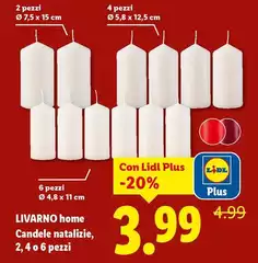 Livarno Home - Candele Natalizie Livarno Home - Candele Natalizie