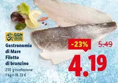 Gastronomia Di Mare - Filetto Di Branzino Gastronomia Di Mare - Filetto Di Branzino