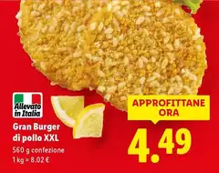 Gran Burger Di Pollo Xxl Gran Burger Di Pollo Xxl