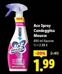 Ace - Spray Candeggina Mousse Ace - Spray Candeggina Mousse