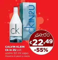 Calvin Klein - Ck In 2u Edt Uomo Calvin Klein - Ck In 2u Edt Uomo