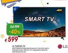 LG - 75UR781C TV LG - 75UR781C TV