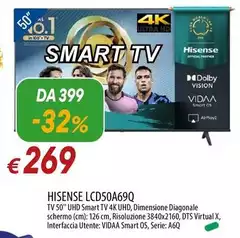 Hisense - LCD50A69Q Hisense - LCD50A69Q