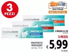 Mentadent - Dentifricio