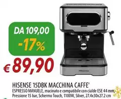 Hisense - 15DBK Macchina Caffe Hisense - 15DBK Macchina Caffe