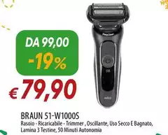 Braun - 51-W1000S Braun - 51-W1000S