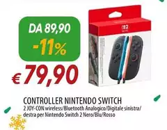 Nintendo - Switch Controller Nintendo - Switch Controller