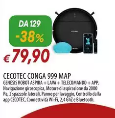 Cecotec - Conga 999 Map Cecotec - Conga 999 Map
