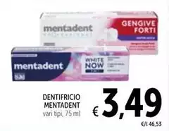 Mentadent - Dentifricio