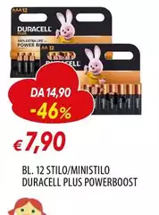 Duracell - 12 Stilo/Ministilo Plus Powerboost