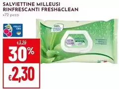 Fresh & Clean - Salviettine Milleusi Rinfrescanti Fresh & Clean - Salviettine Milleusi Rinfrescanti