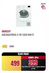 Indesit - Asciugatrice C Yd Indesit - Asciugatrice C Yd