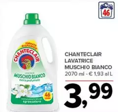 Chanteclair - Lavatrice Muschio Bianco Chanteclair - Lavatrice Muschio Bianco