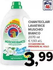 Chanteclair - Lavatrice Muschio Bianco Chanteclair - Lavatrice Muschio Bianco