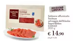 Sapori - Salmone Affumicato Sockeye Selvaggio Dell'alaska &Idee Sapori - Salmone Affumicato Sockeye Selvaggio Dell'alaska &Idee