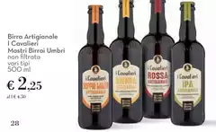 Mastri birrai umbri - Birra Artigianale I Cavalieri Mastri birrai umbri - Birra Artigianale I Cavalieri