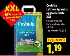Coshida - Lettiera Igienica Agglomerante Xxl