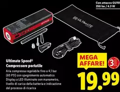 Ultimate Speed - Compressore Portatile
