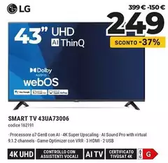 LG - Smart Tv 43UA73006 LG - Smart Tv 43UA73006
