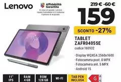 Lenovo - Tablet ZAFR0405SE