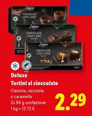Deluxe - Tortini Al Cioccolato