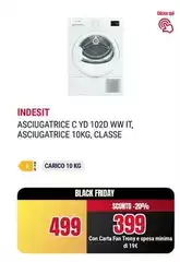 Indesit - Asciugatrice C Yd Indesit - Asciugatrice C Yd
