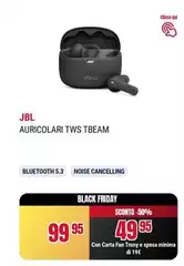 Jbl - Auricolari Tws Tbeam