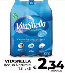 Vitasnella - Acqua Naturale