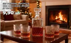 Set Drinking Bottiglia Set Drinking Bottiglia