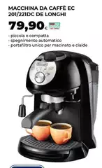 De Longhi - Macchina Da Caffè EC 201/22IDC