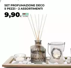 Deco - Set Profumazione 5 Pezzi - 2 Assortimenti Deco - Set Profumazione 5 Pezzi - 2 Assortimenti