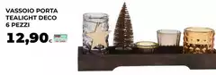 Deco - Vassoio Porta Tealught 6 Pezzi Deco - Vassoio Porta Tealught 6 Pezzi