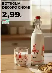 Bottiglia Decore Gnomi Bottiglia Decore Gnomi