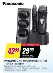 Panasonic - Kit Multifunzione 7 In 1 Er-GY10CM504 Panasonic - Kit Multifunzione 7 In 1 Er-GY10CM504