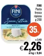 Fini Modena - Pasta Fresca Ripiena Fini Modena - Pasta Fresca Ripiena