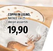 Coppa In Legno, Natale Coppa In Legno, Natale