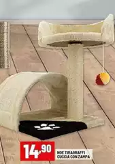 Noe - Tiragraffi Cuccia Con Zapa Noe - Tiragraffi Cuccia Con Zapa