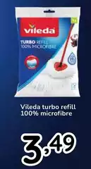 Vileda - Turbo Refill 100% Microfibre Vileda - Turbo Refill 100% Microfibre