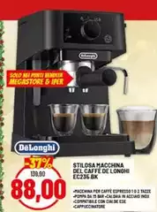 De Longhi - Stilosa Macchina Del Caffe EC235.BK De Longhi - Stilosa Macchina Del Caffe EC235.BK