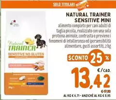 Natural Trainer - Sensitive Mini