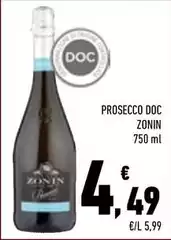 Zonin - Prosecco DOC Zonin - Prosecco DOC