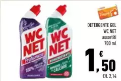 Wc net - Detergente Gel Wc net - Detergente Gel